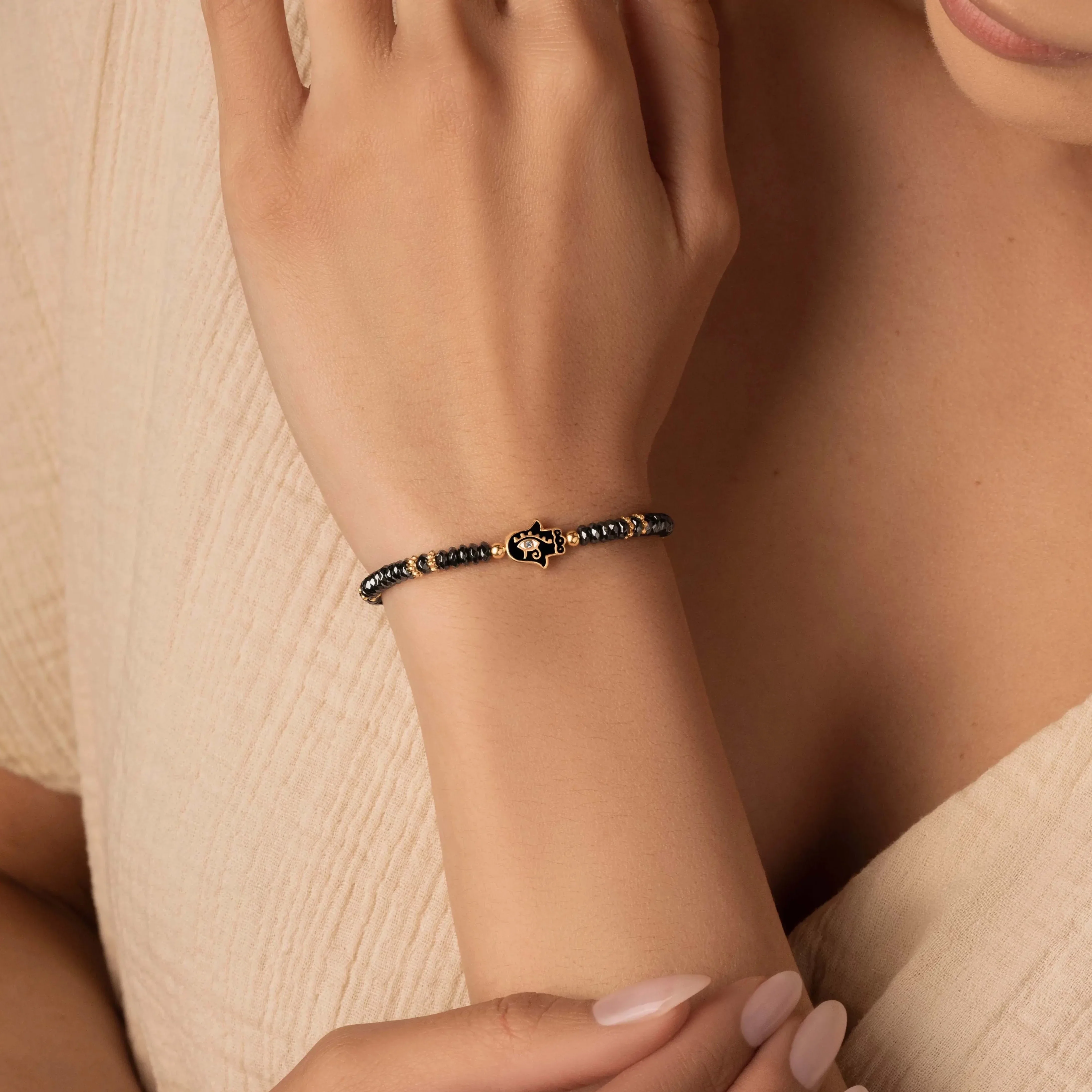 Sacred Ground Hematite Bracelet Set - Image 4