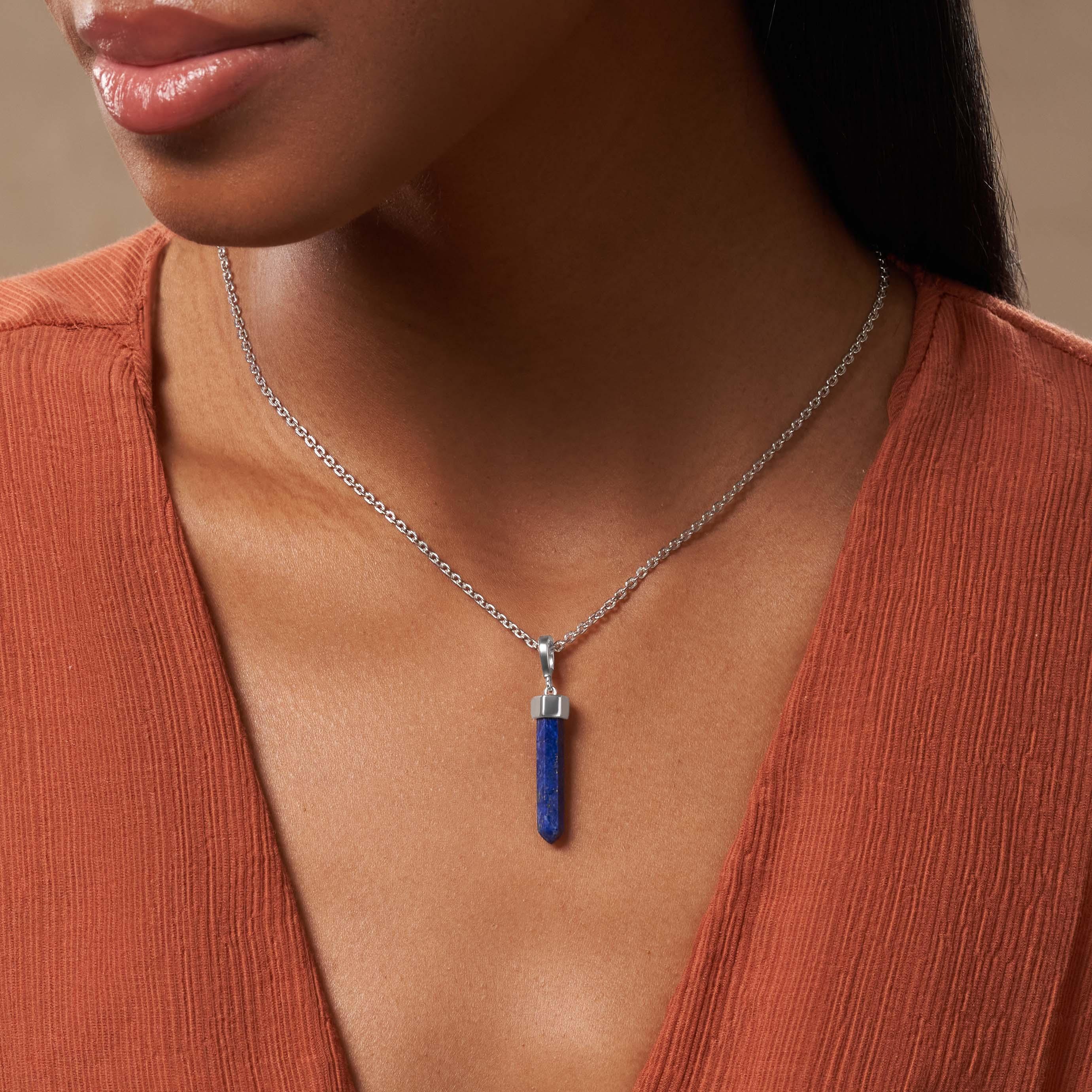 Seeking Harmony - Lapis Lazuli Pointer Charm - Image 2