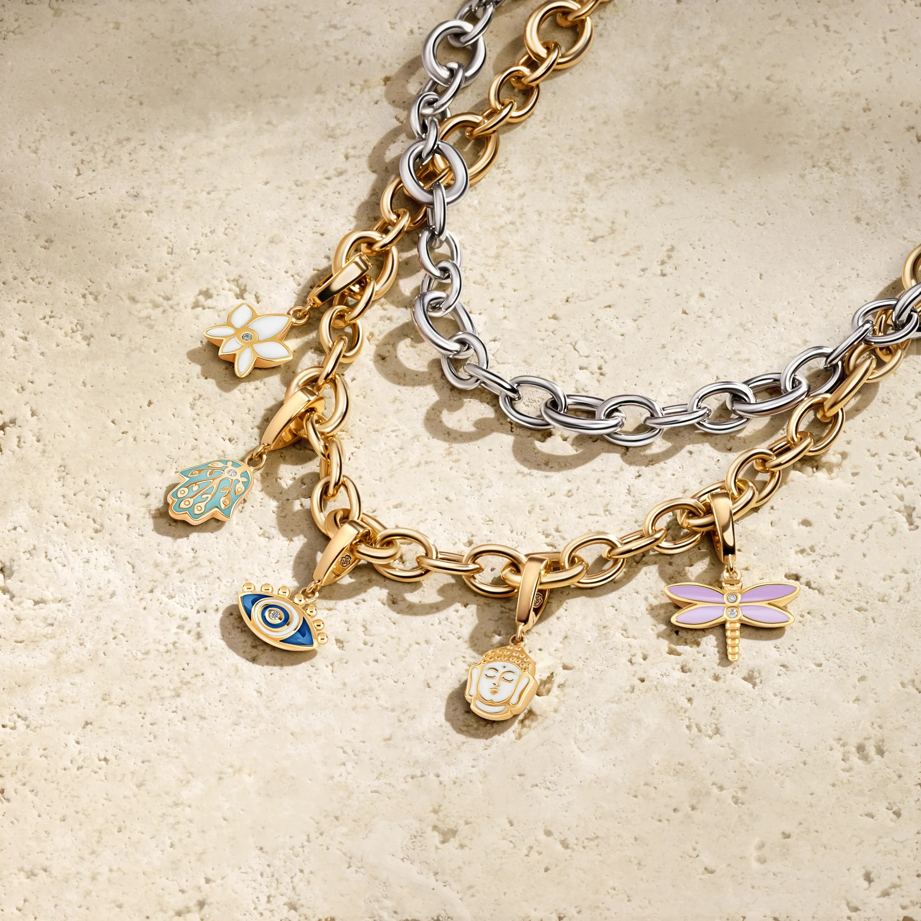 Serene Awakening Gold Lotus Charm - Image 5