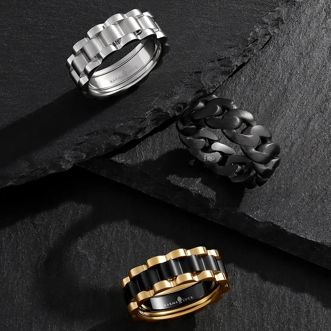 Silent Authority Stainless Steel Ring - Image 5