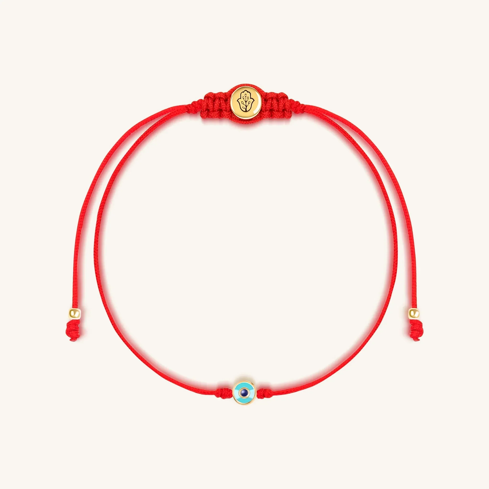 Soothing Shield Evil Eye Red String Bracelet