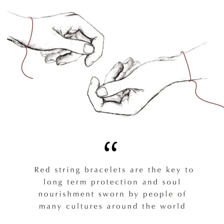 Karmic Power - Chakra Red String Bracelet - Image 5