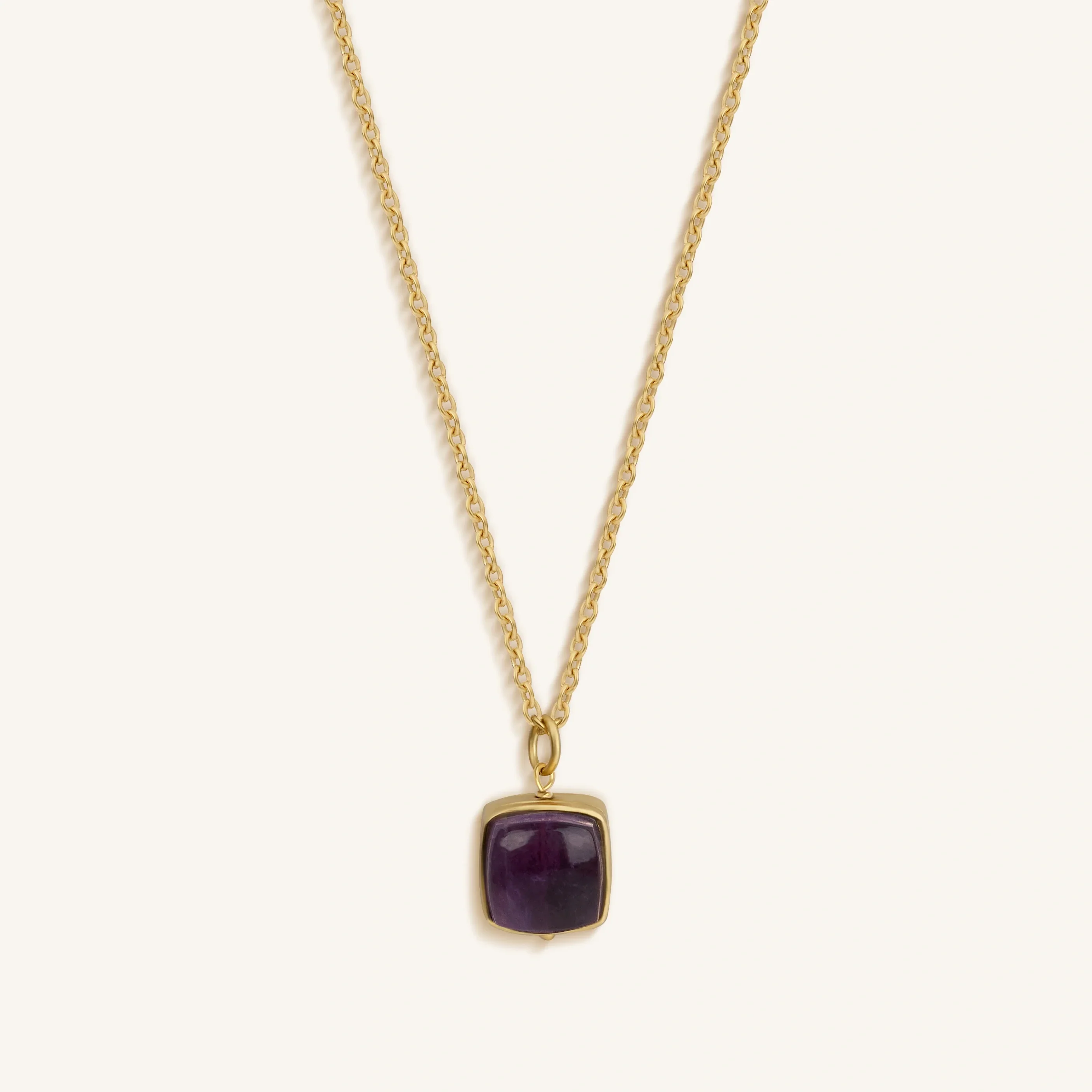 Soulful Clarity Amethyst Necklace - Image 5