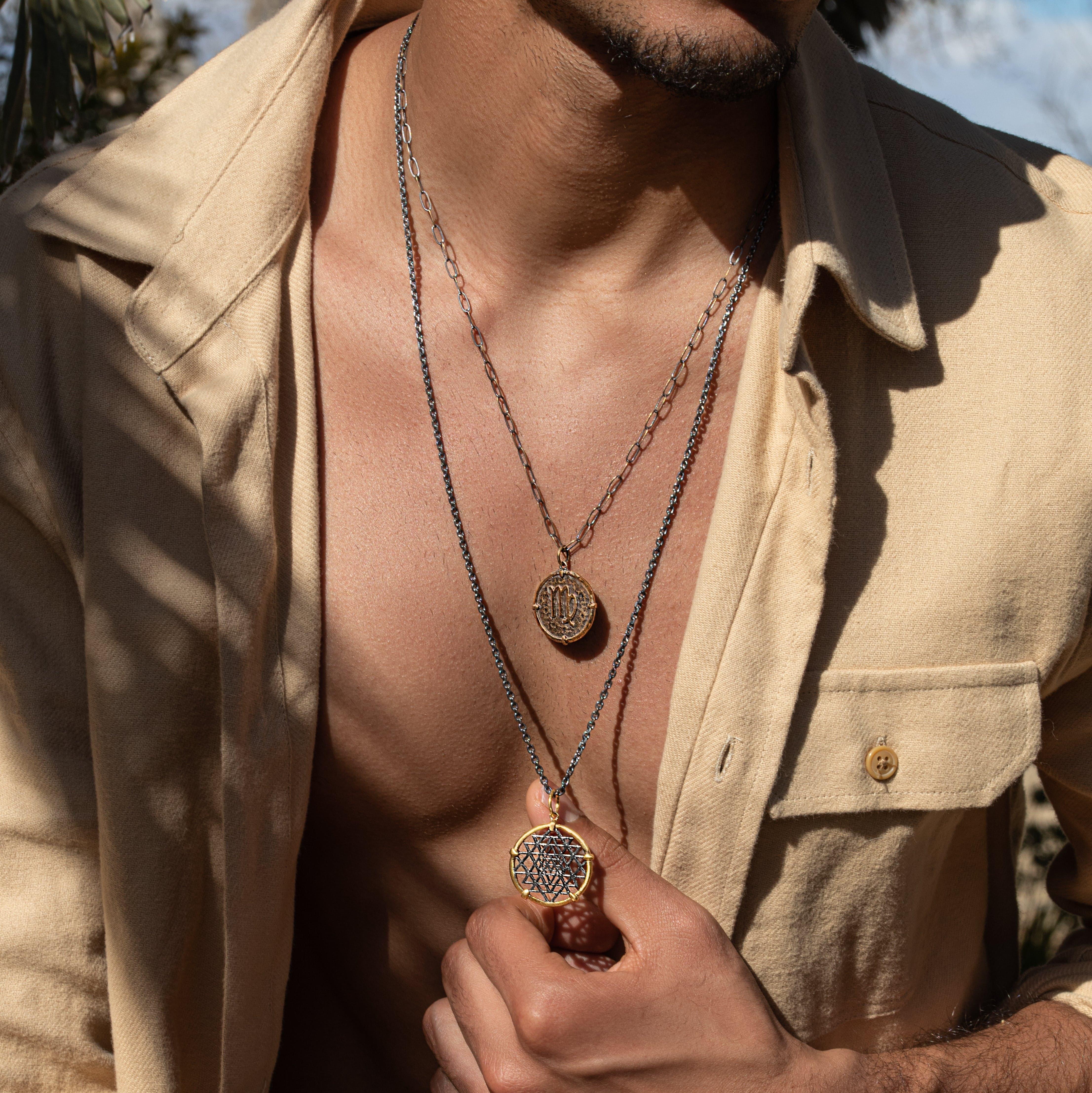 Spiritual Abundance Sri Yantra Pendant Necklace - Image 3