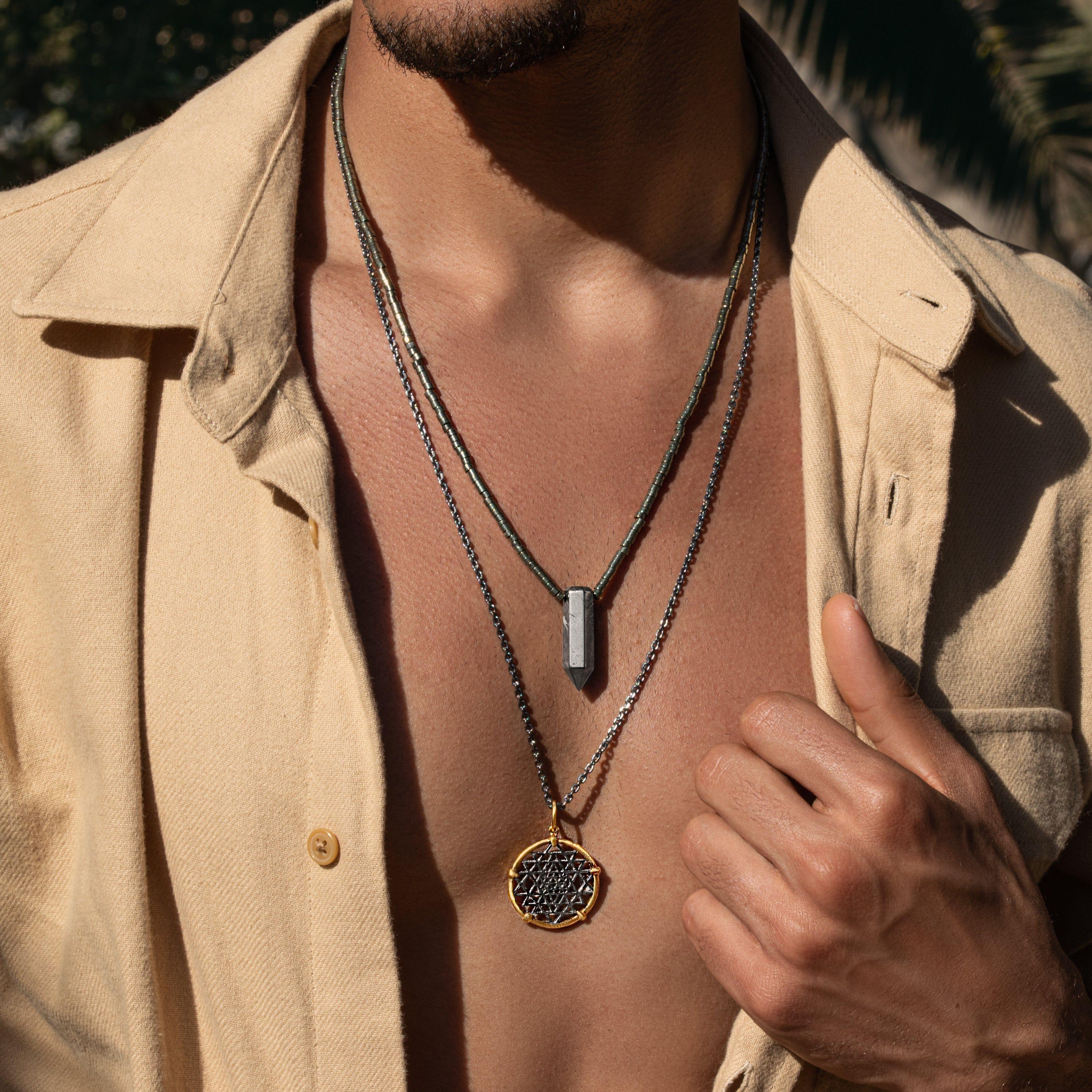 Spiritual Abundance Sri Yantra Pendant Necklace - Image 5