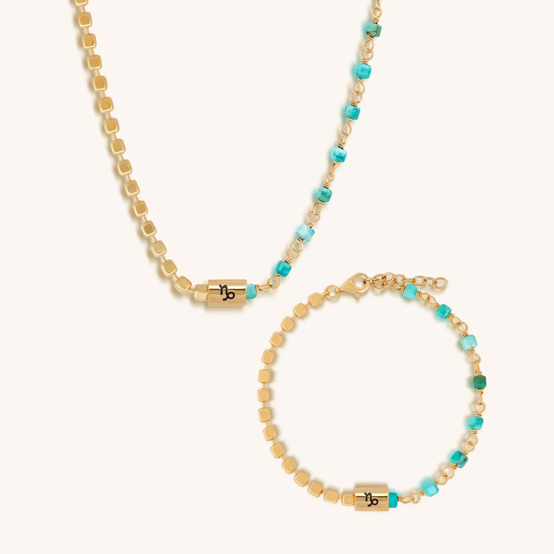 Steadfast Legacy Capricorn Turquoise Jewelry Set