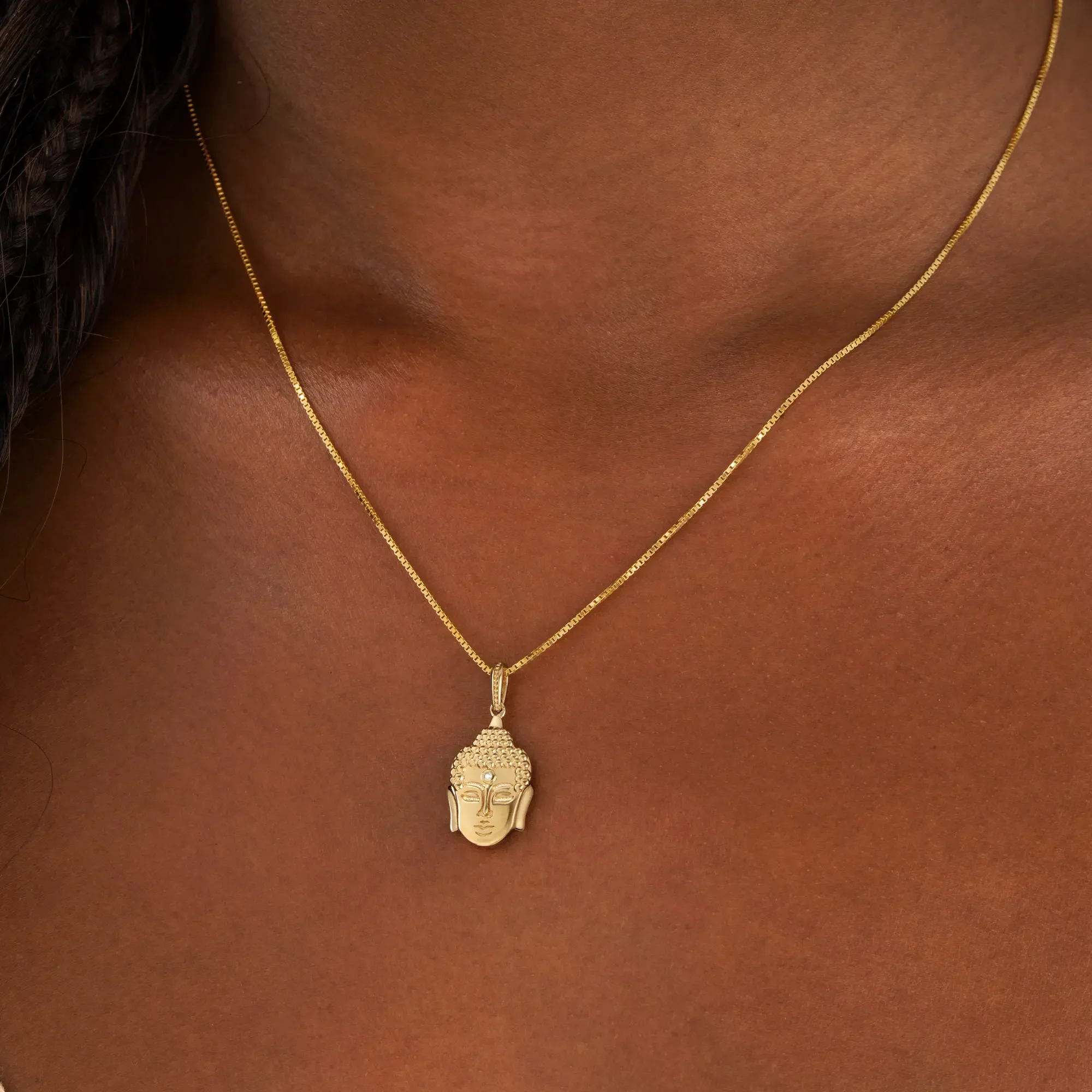 Tranquil Spirit Buddha Enlightenment Necklace - Image 2