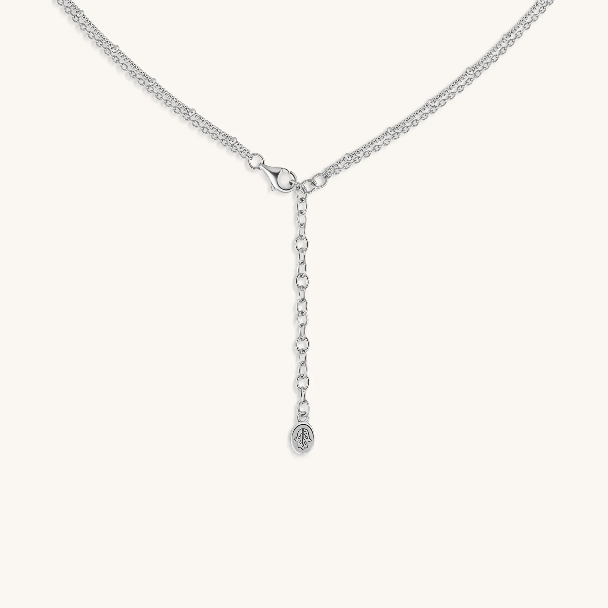 Unwavering Faith - Silver Evil Eye Star of David Necklace - Image 4