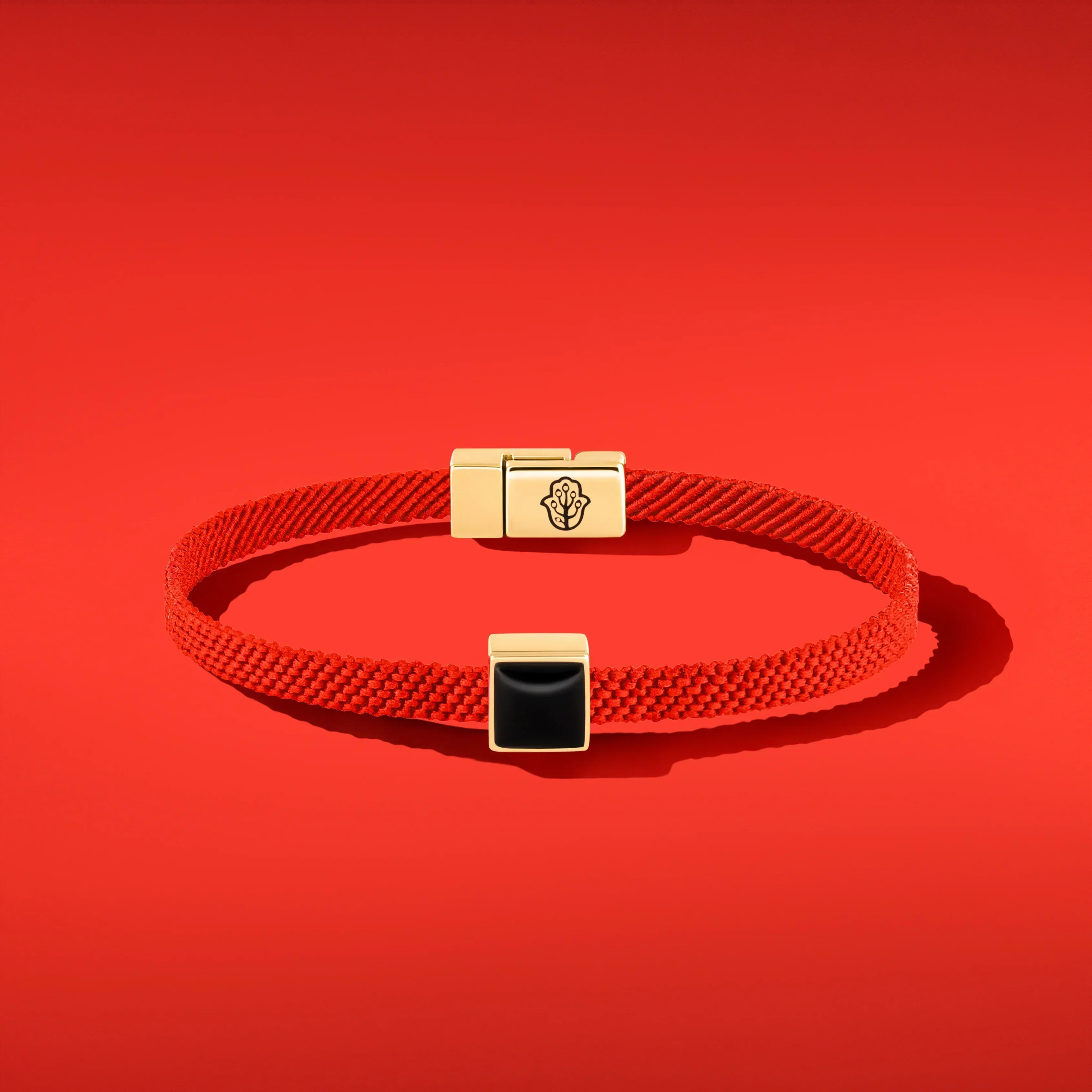 Vibrant Vision - Onyx Magnetic Red Bracelet Small
