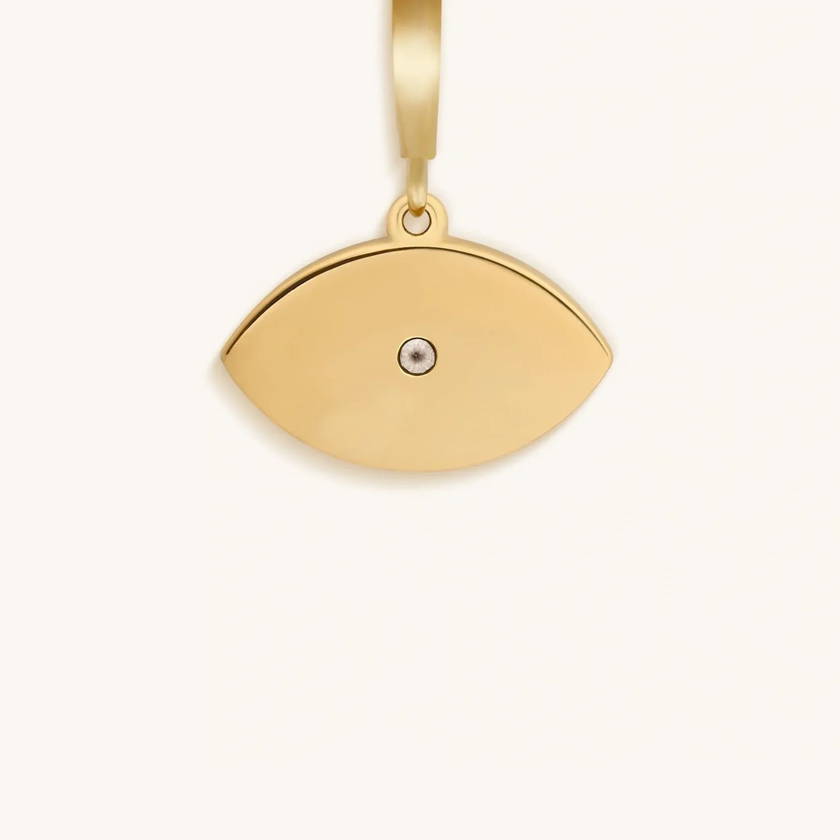 Vigilant Dreamer Evil Eye Mother of Pearl Engravable Charm - Image 8