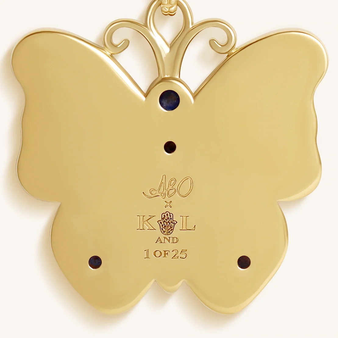 Wings of Grace Butterfly Harmony Necklace - Image 3
