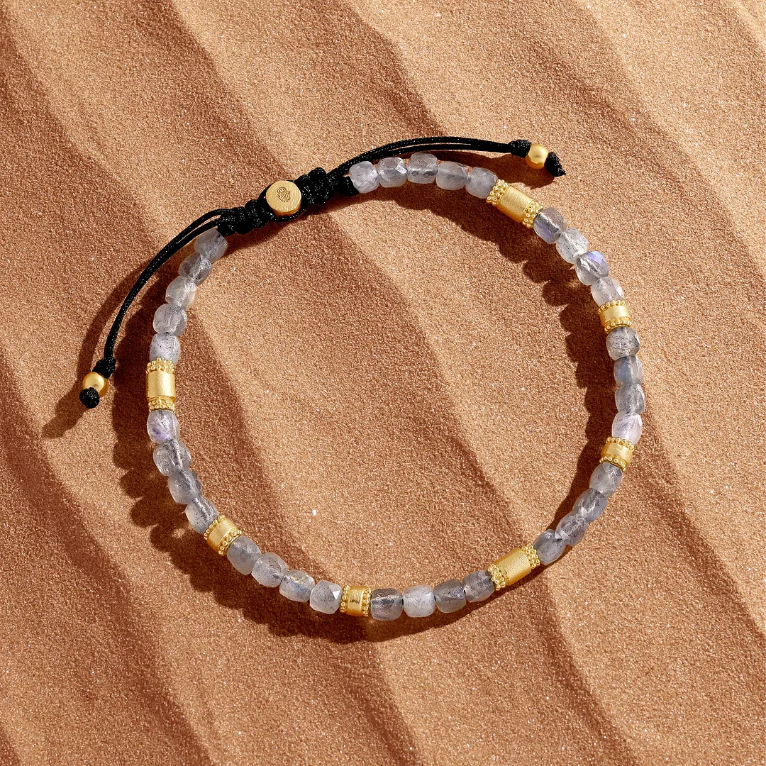 Zenith Pulse Labradorite Men’s Bracelet